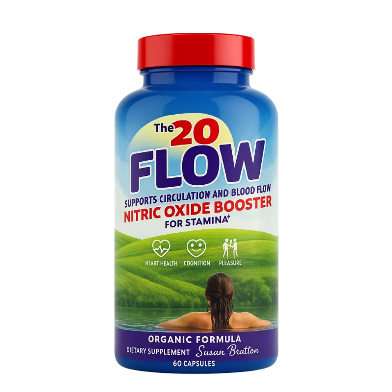 FLOW Nitric Oxide Booster – Circulation, Pleasure & Vitality Support for Men & Women