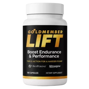 Goldmember Lift™ – Advanced Nitric Oxide Formula for Peak Male Performance